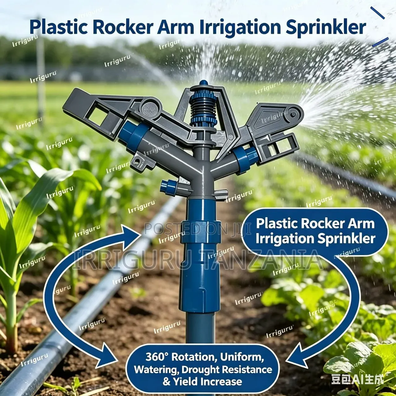 Plastic Rocker Arm for Irrigation System