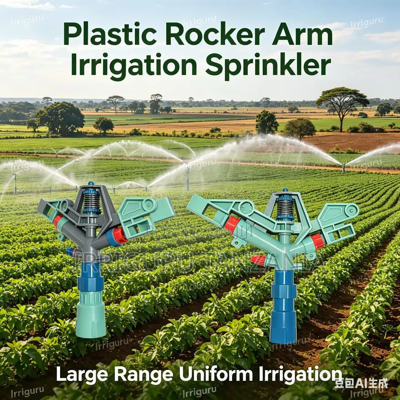 Large Army Plastic Rocker Arm for Irrigation