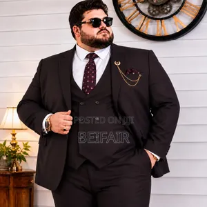 Big Size Plain Suits Available