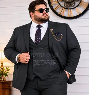 Big Size Plain Suits Available