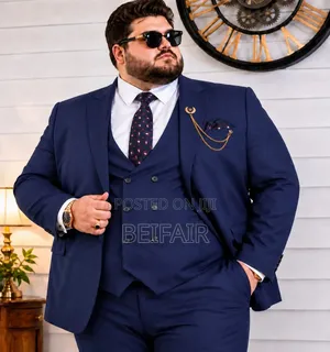 Big Size Plain Suits Available
