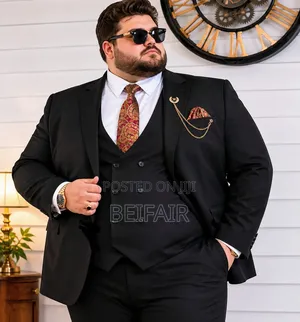 Big Size Plain Suits Available