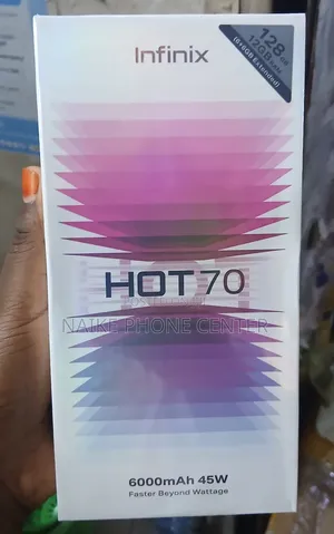 New Infinix Hot 70 128 GB Orange