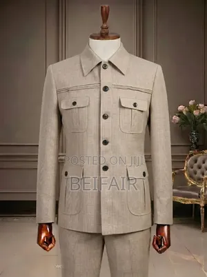 Checked Kaunda Suits