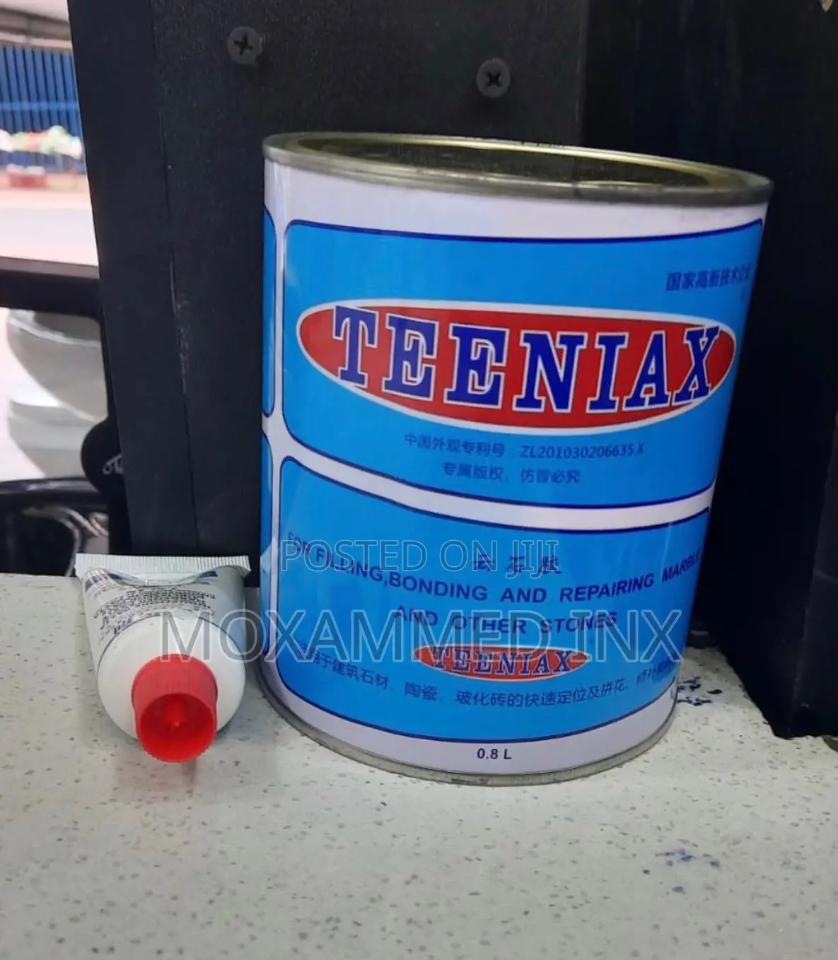 Teeniax Marble Glue,A Two-Component Adhesive System