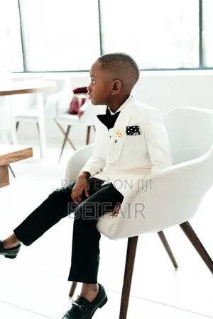 Black And White Kids Suits Watoto