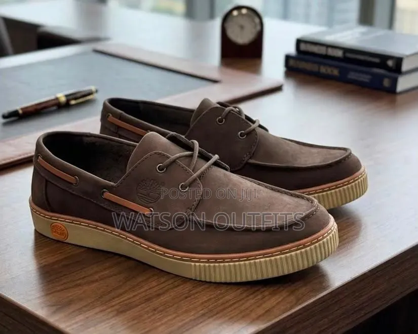 Men's Leather Shoes Timberland Brand Fully and Completely Classic