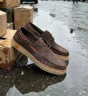 Men's Leather Shoes Timberland Brand Fully and Completely Classic