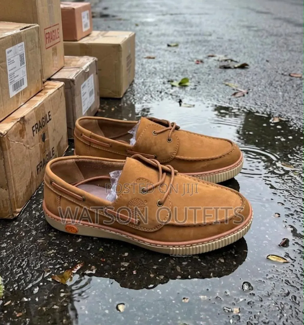 Men's Leather Shoes Timberland Brand Fully and Completely Classic