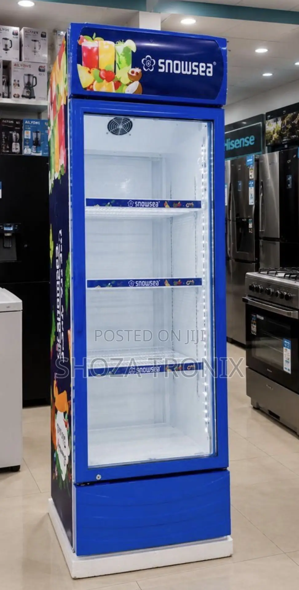 *Snowsea Showcase Fridge Lc45w (450ltrs)