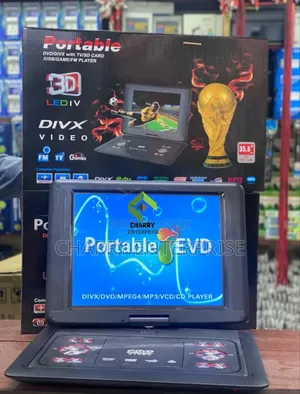 Digital 3d Led Tv Portable Evd/ DVD Player 35.8 Inch for Home, Vehicle