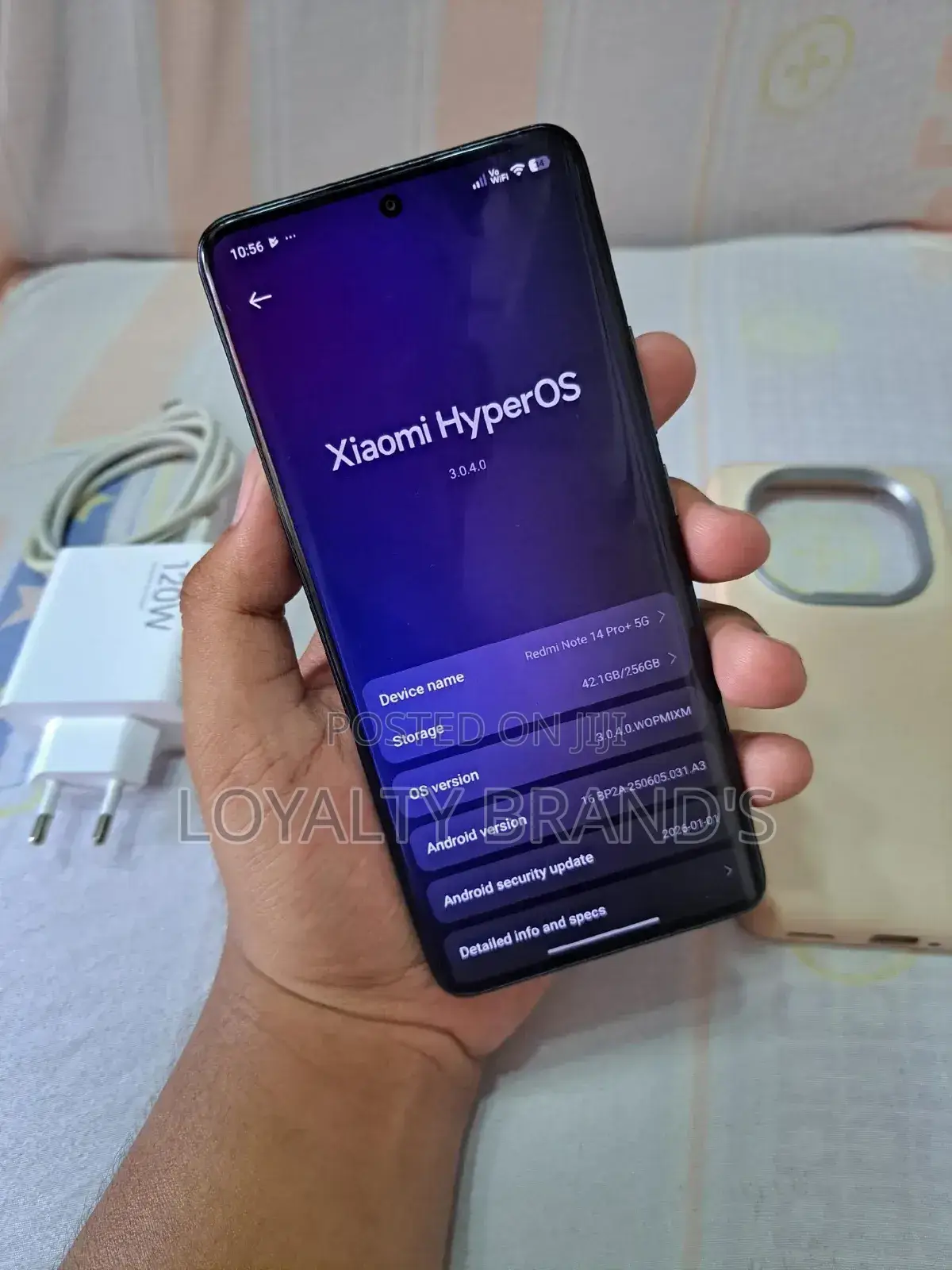 New Xiaomi Redmi Note 14 Pro+ 5G 256 GB