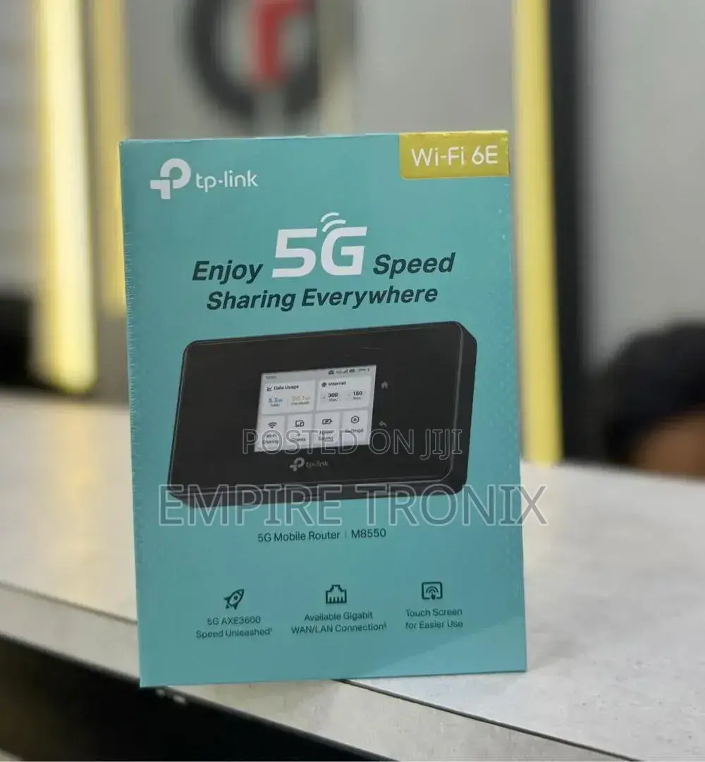 Tp-Link M8550 5g Mobile Wi-Fi Router 3600mbps