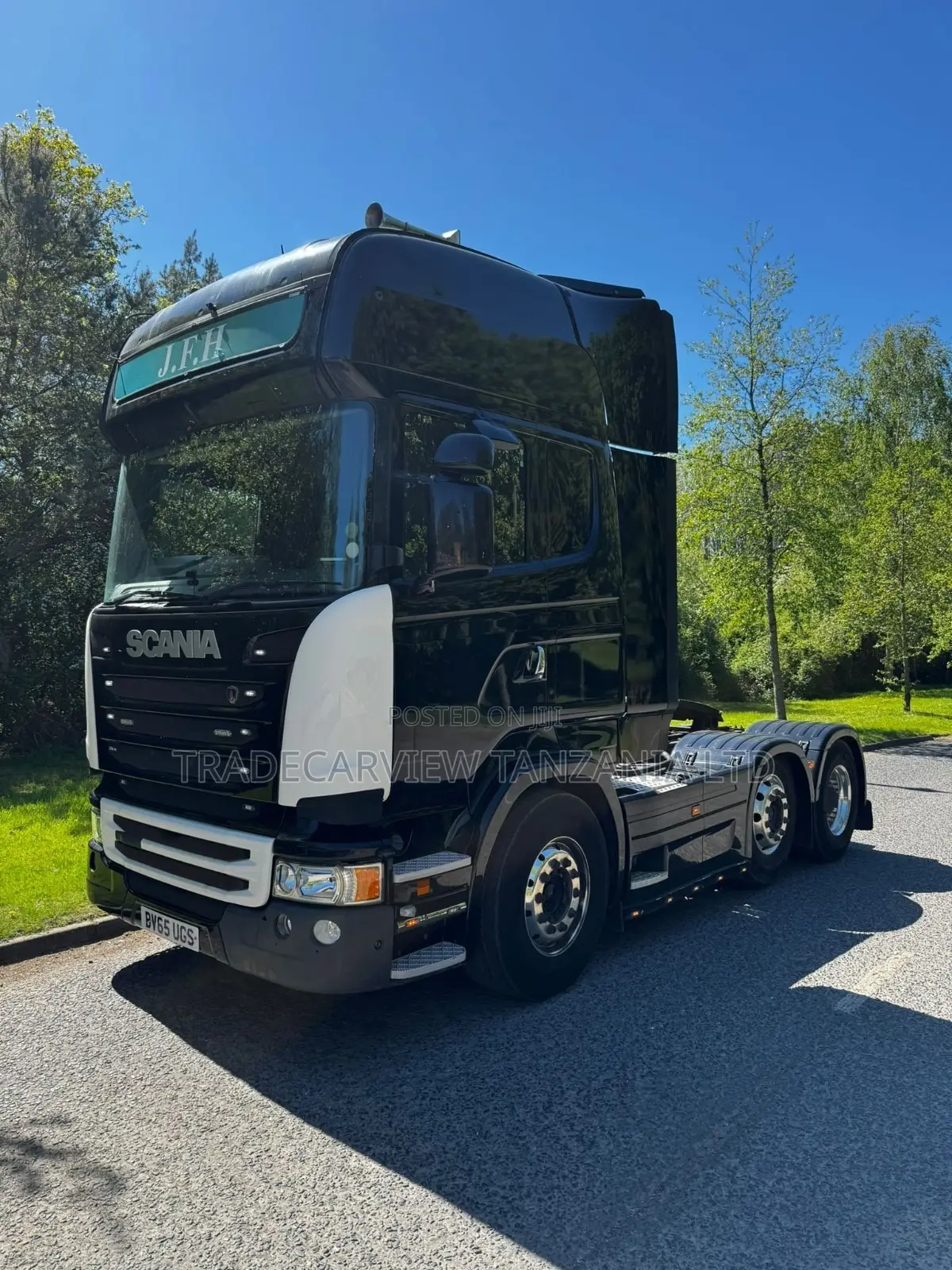 2015 Scania R450 6×2 Mid Lift Axle Tractor Unit