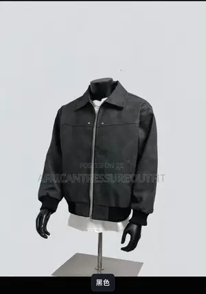 Vintage Jackets Style Suede Bomber Jackets