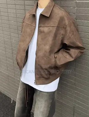 Vintage Jackets Style Suede Bomber Jackets
