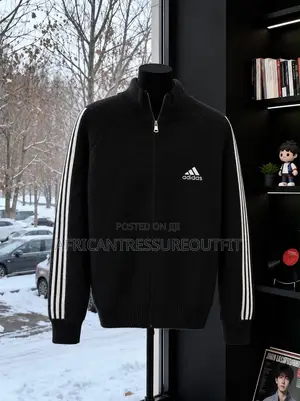 Adidas Golf Sweaters Full Zip Up Closure (Freesize)