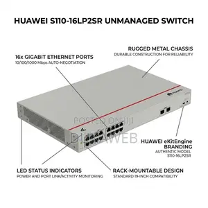 Huawei S110-16lp2sr Unmanaged Switch