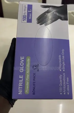 Nitrile Food Glove Powder Free Non-sterile 100 In 1