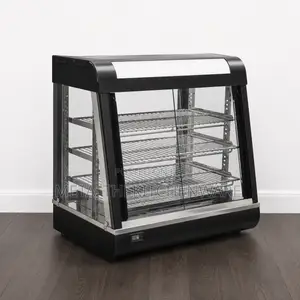 Electric Food Warmer Display Showcase 3 Tiers