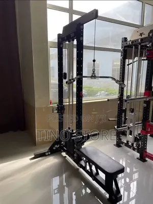 Lat Pulldown / Low Row Combo Machine