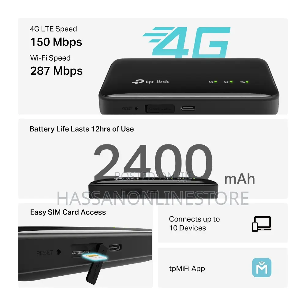 Tp-Link M7005 4g Lte Mobile Wi-Fi