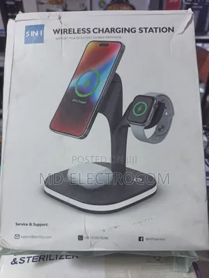 5-in-1 Magnetic Wireless Charging Station