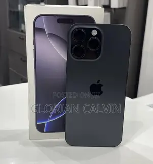 New Apple iPhone 16 Pro Max 256 GB Black
