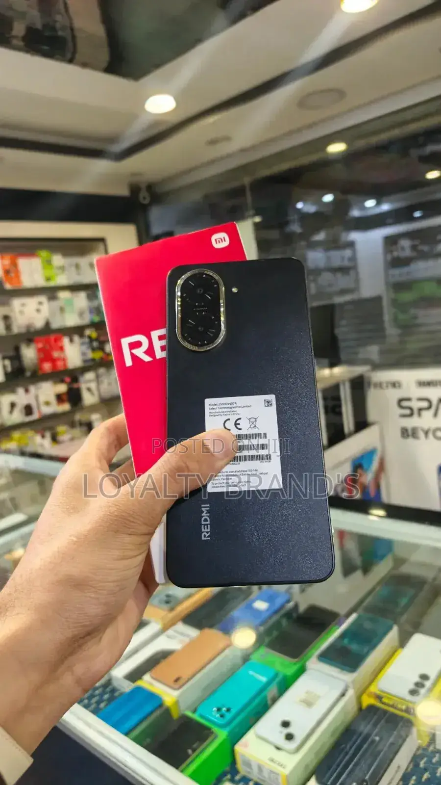 New Xiaomi Redmi A5 4G 128 GB Black