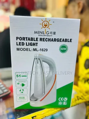 Portable Rechargeable 50w Led Emergency Light (Ac and Dc)