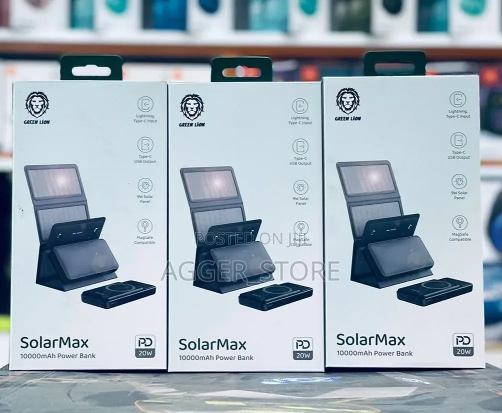 Greenlion Solarmax 10000mah Powerbank
