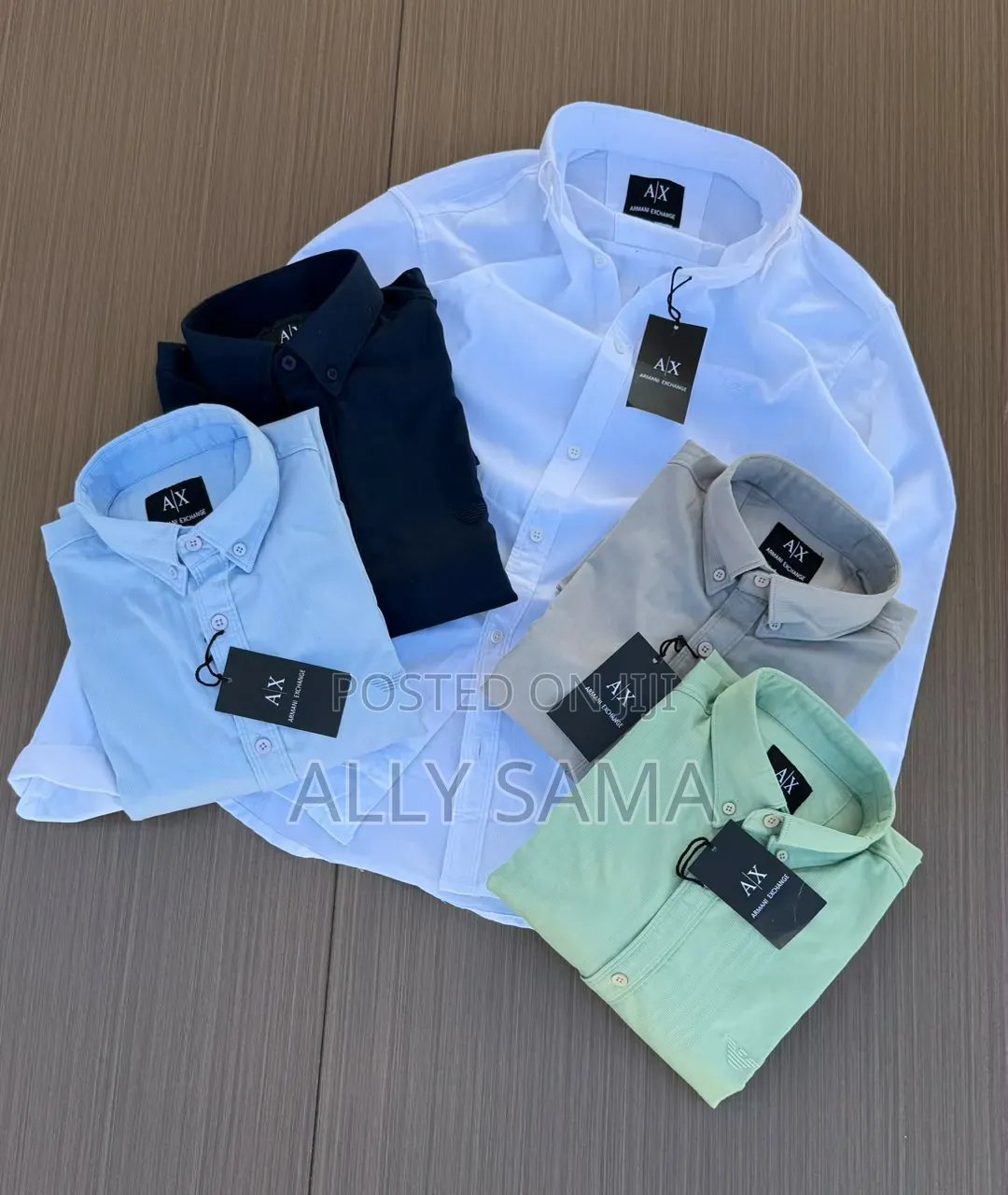 Men's Shirt Linen Armani Exchange Very Quality