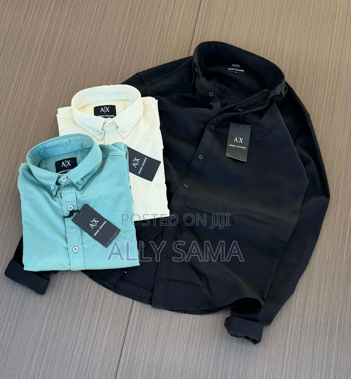 Men's Shirt Linen Armani Exchange Very Quality