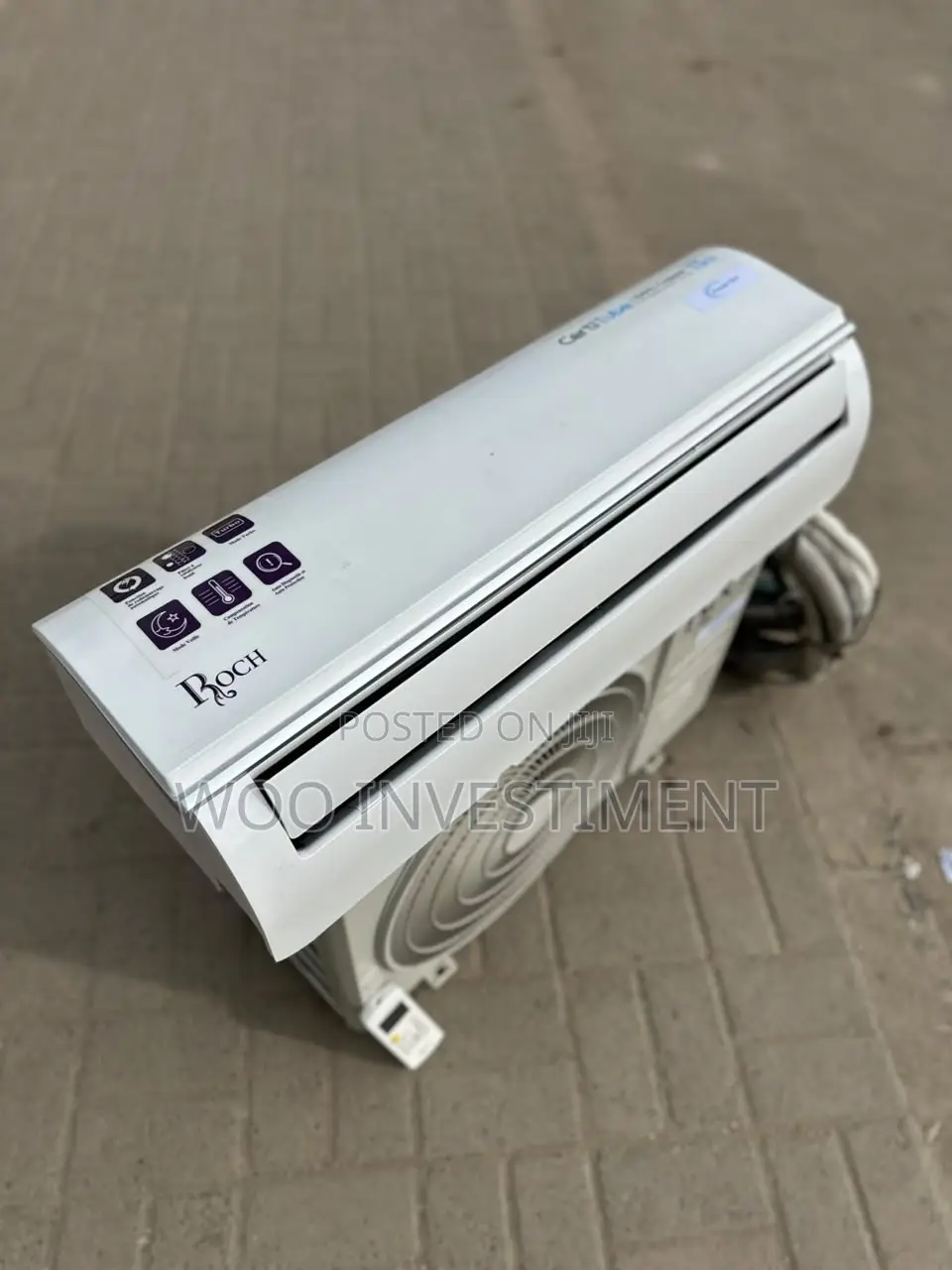 Roch Air Conditioner Used Clean Sana Btu 12000 Cleans Condition