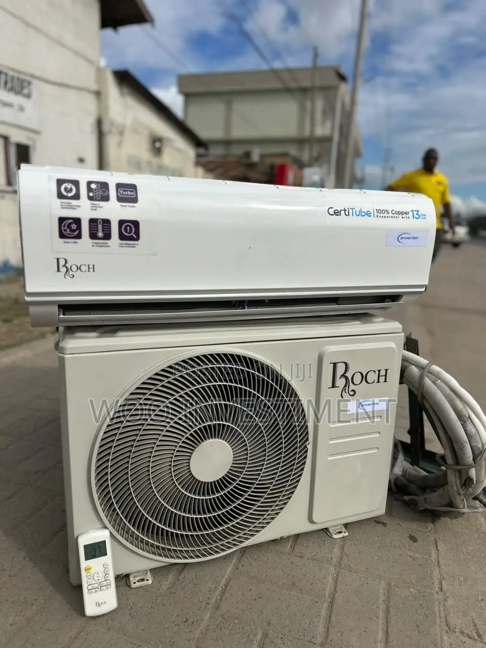 Roch Air Conditioner Used Clean Sana Btu 12000 Cleans Condition