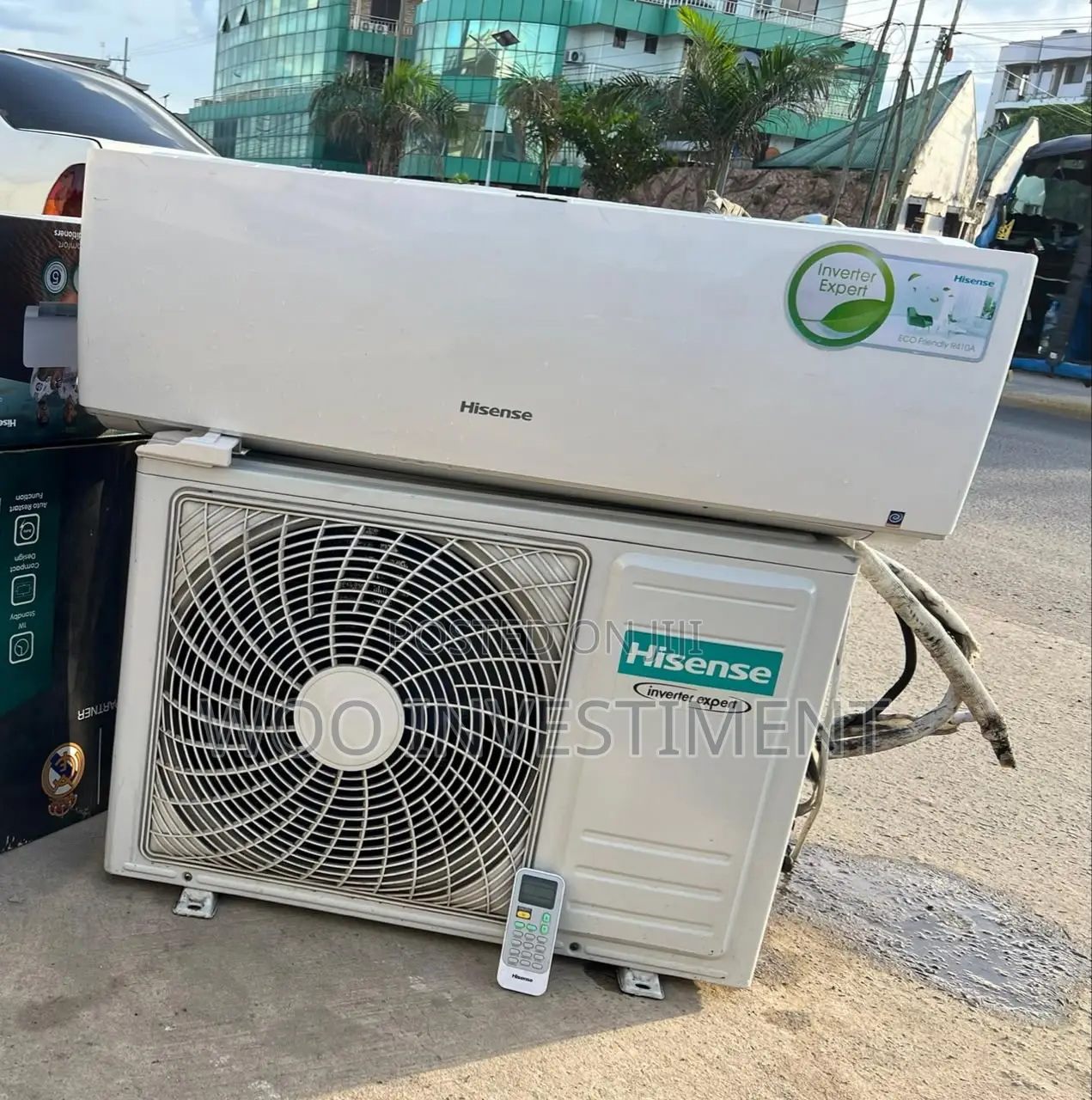 Hisense Air Conditioner Used Clean Sana Btu 12000 Cleans Condition