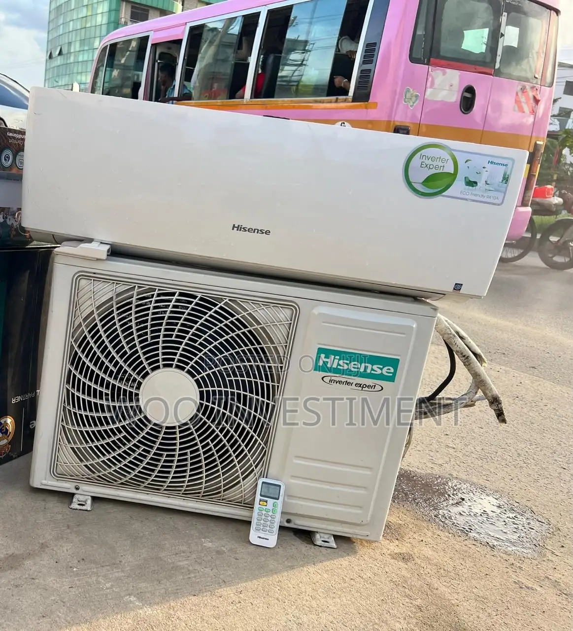 Hisense Air Conditioner Used Clean Sana Btu 12000 Cleans Condition
