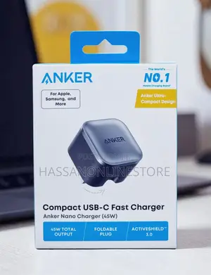 Anker Nano 45w USB-C Charger - A2692k11 + Free Cable
