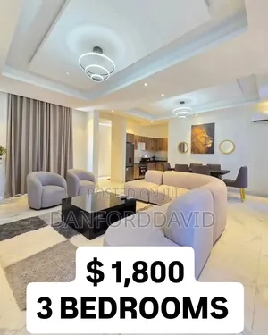 Furnished 3bdrm Apartment in Kahwa Real Estate, Mikocheni for rent