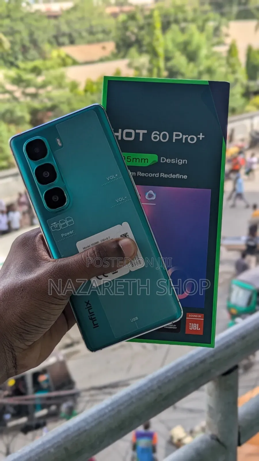 New Infinix Hot 60 Pro+ 256 GB Blue