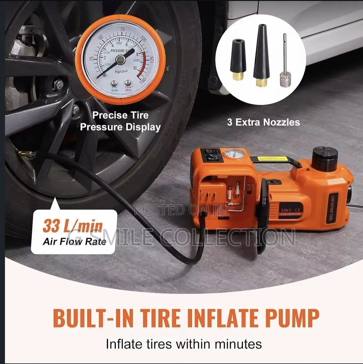 Hydraulic Electric Car Jack