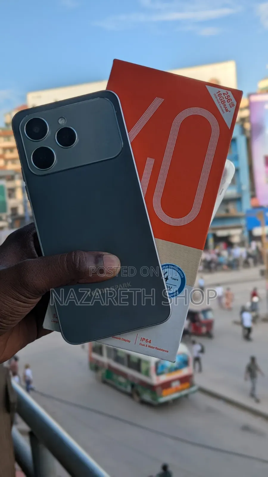 New Tecno Spark 40 256 GB Silver