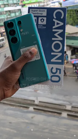 New Tecno Camon 50 256 GB Blue