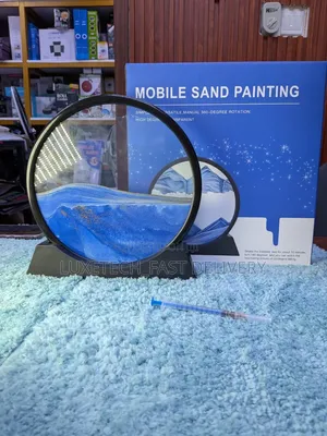 3d Mobile Sand Painting or Quicksand Landscape Decoration