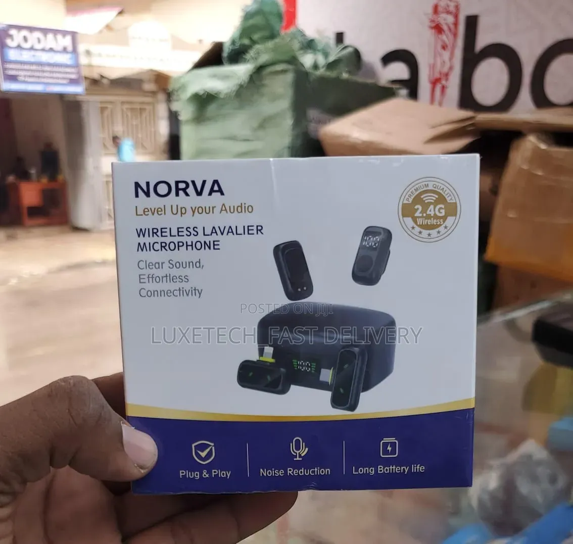 Norva Wireless Lavalier Microphone