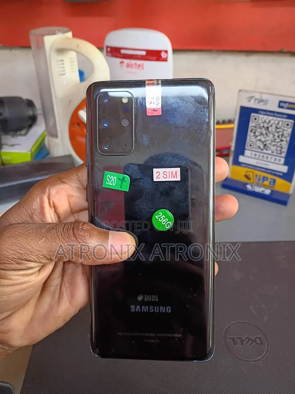 New Samsung Galaxy S20+ 128 GB Black