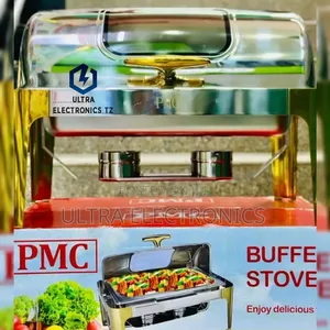 Pmc Stainless Steel Saving Dish/Chafing Dish/Buffet Stove Yenye Lita 9