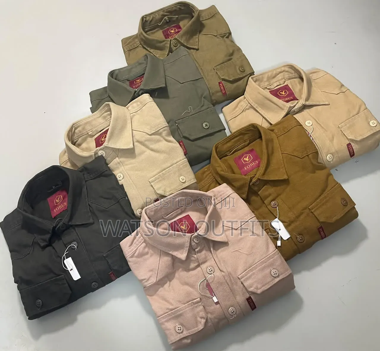 Forus Brand Cadet Shirts Collection for Men's New Stock