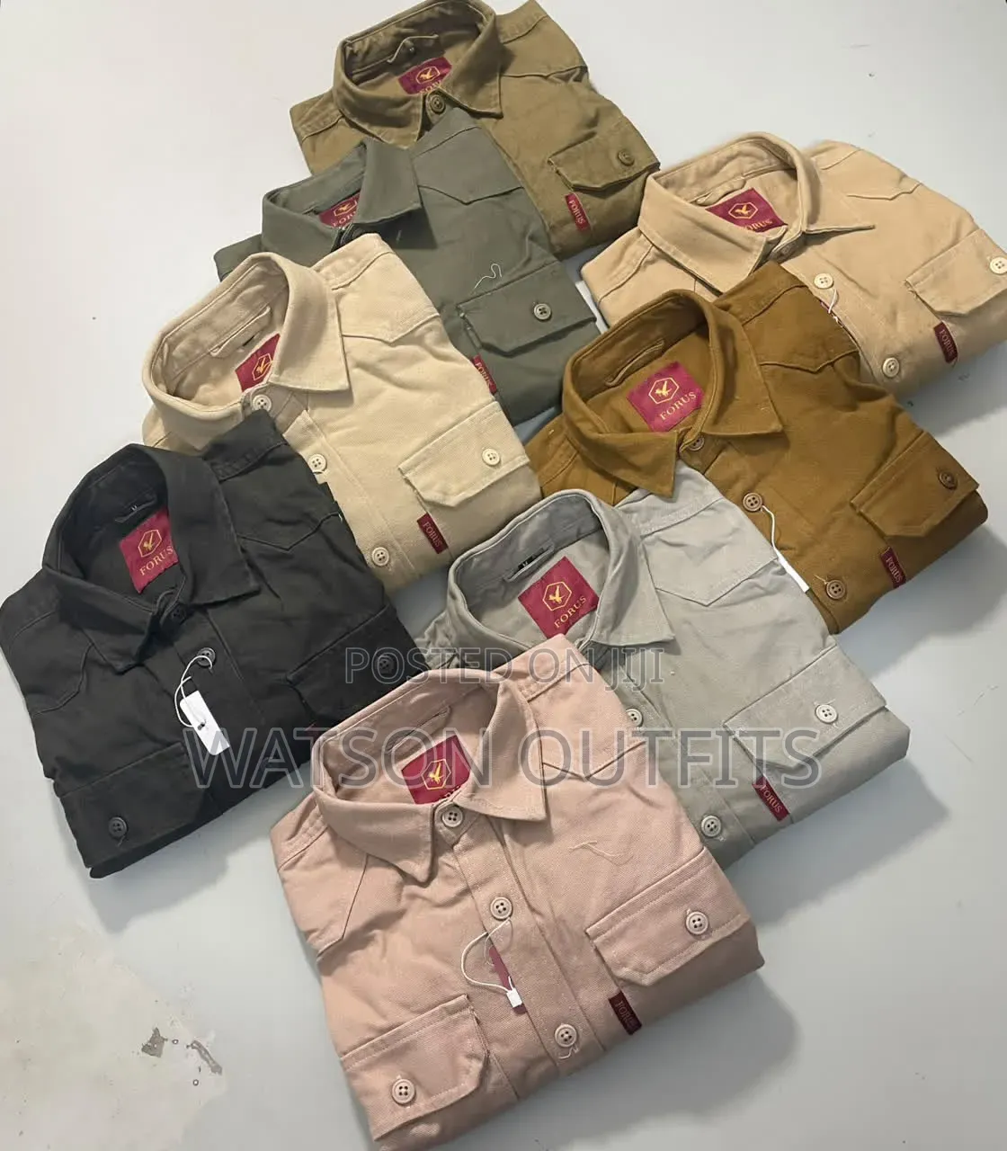 Forus Brand Cadet Shirts Collection for Men's New Stock
