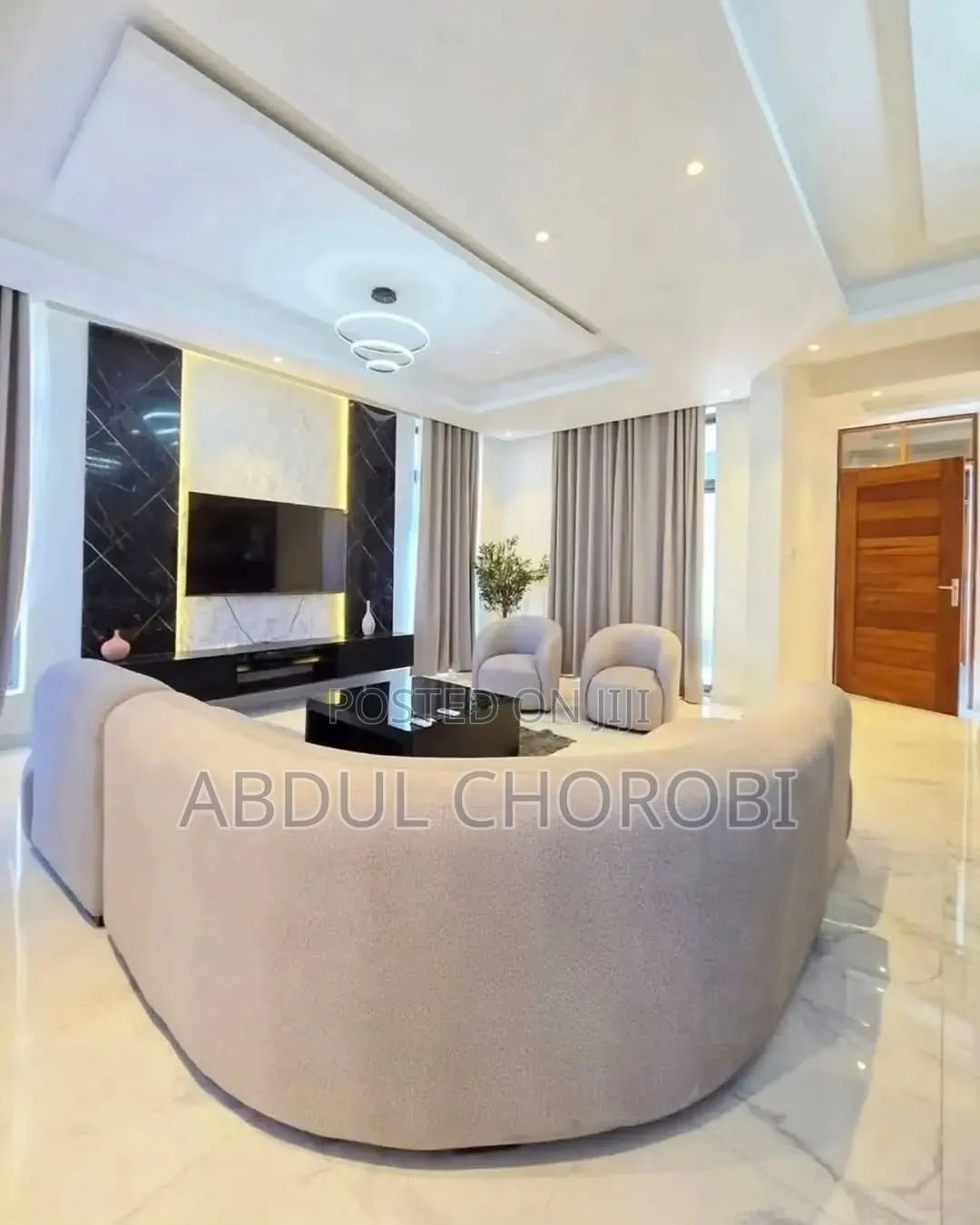 Furnished 3bdrm Apartment in Mikocheni for rent